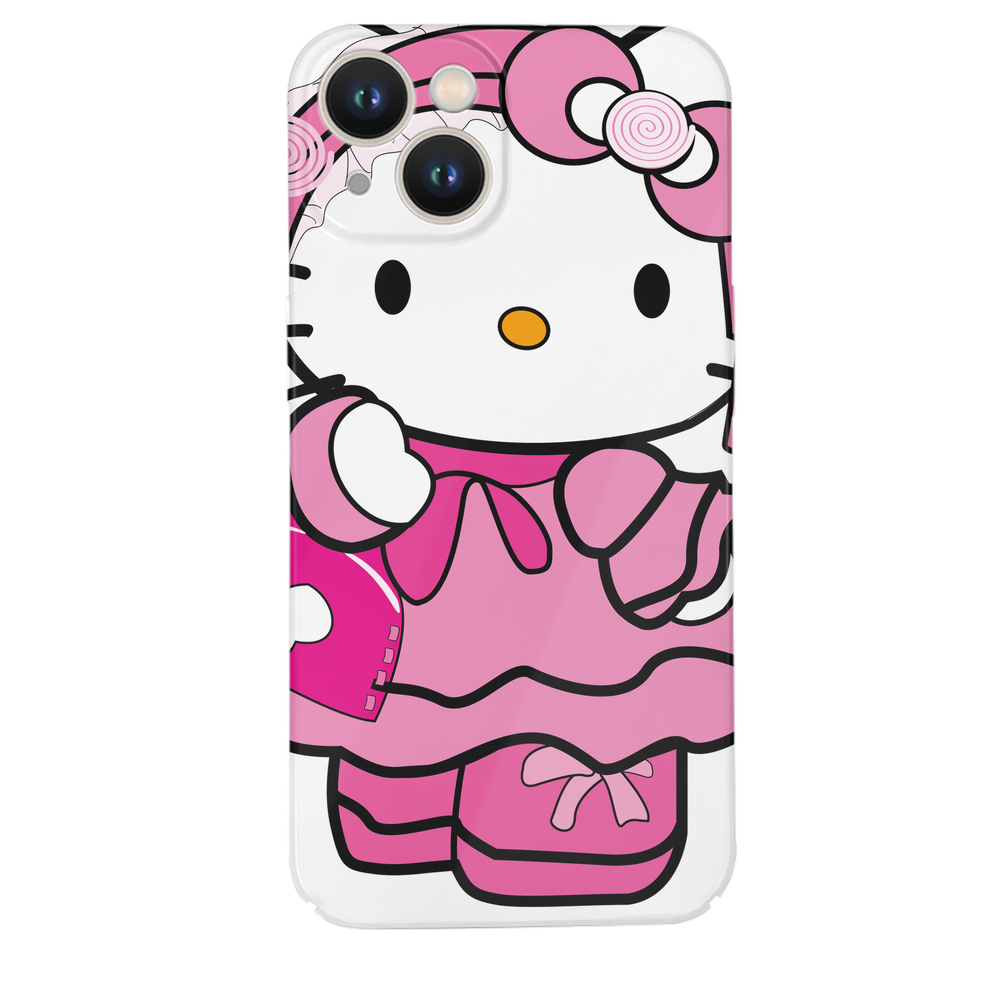 （画像用） Hello Kitty ハローキティ 【iPhone 14シリーズ対応】ハードケース